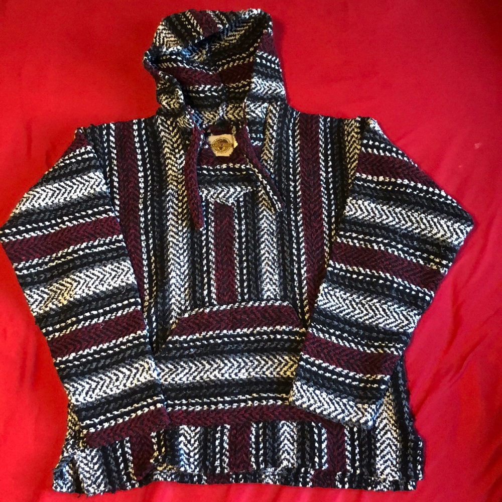 Black gray red top!
